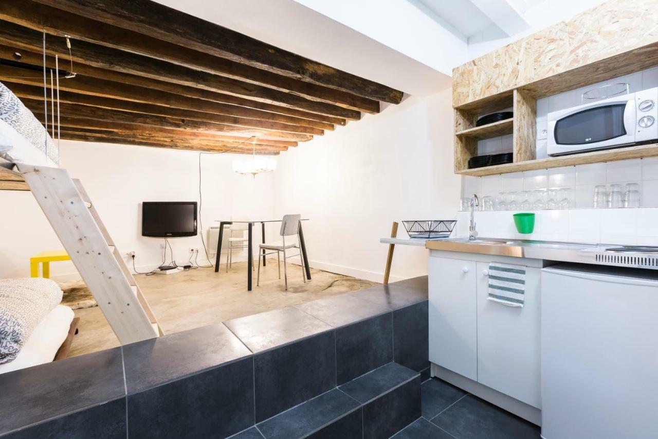 Ferienwohnung Charming 20M² Near Le Marais Paris Exterior foto