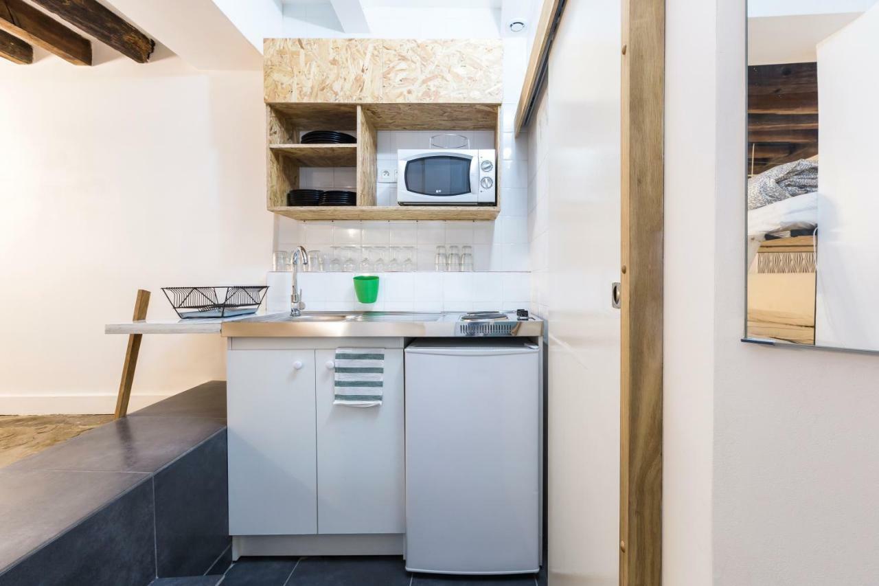 Ferienwohnung Charming 20M² Near Le Marais Paris Exterior foto