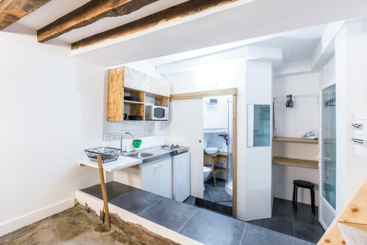 Ferienwohnung Charming 20M² Near Le Marais Paris Exterior foto